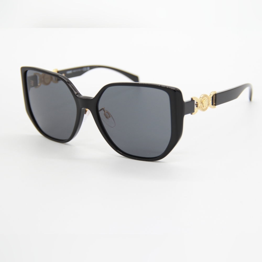 NEW VERSACE SUNGLASSES VE4449D GB1/87 EYEWEAR VERSACE MOD 4449D BLACK - Picture 2 of 11